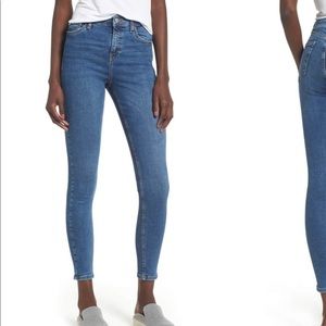 Topshop Jamie high waist skinny jeans
